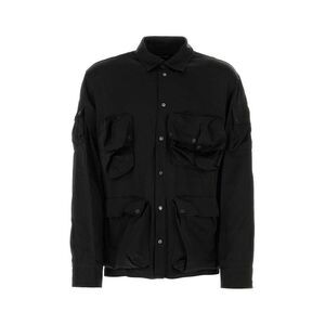 BOTTER Multi-Pocket Overshirt Men BLACK Shirts